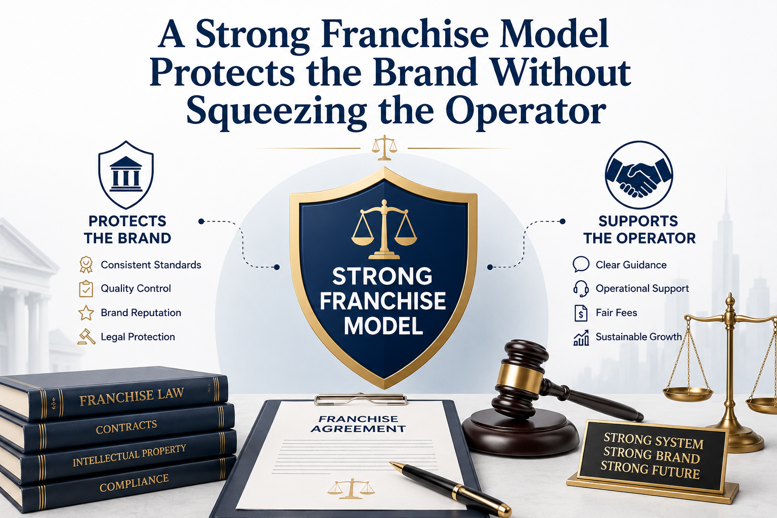 Franchise model brand and franchisee protection